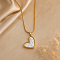Pearl Heart Necklace