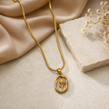 Golden Tulip Necklace