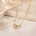 Pearl Heart Necklace