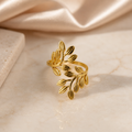 Golden Olive Ring